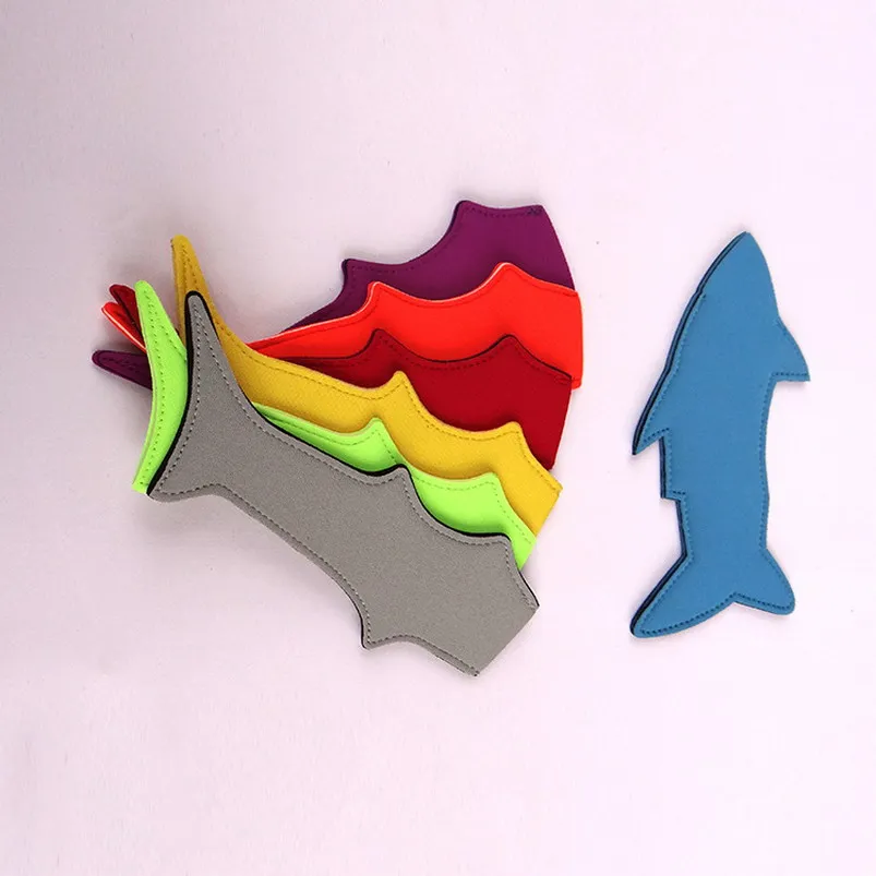 12 шт. Акула для леденца sicle рукава, для леденца блок неопрена держатель для леденцов льда цветной чехол смешанные цвета