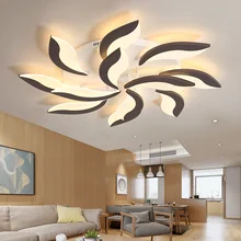 Modern LED ceiling lights for living room lights Bedroom Home Decorative Light Fixtures led lamp Ceiling Lamp lamparas de techo black white led ceiling lights for living room lights bedroom plafonnier led home indoor ceiling lamp lamparas de techo fixture