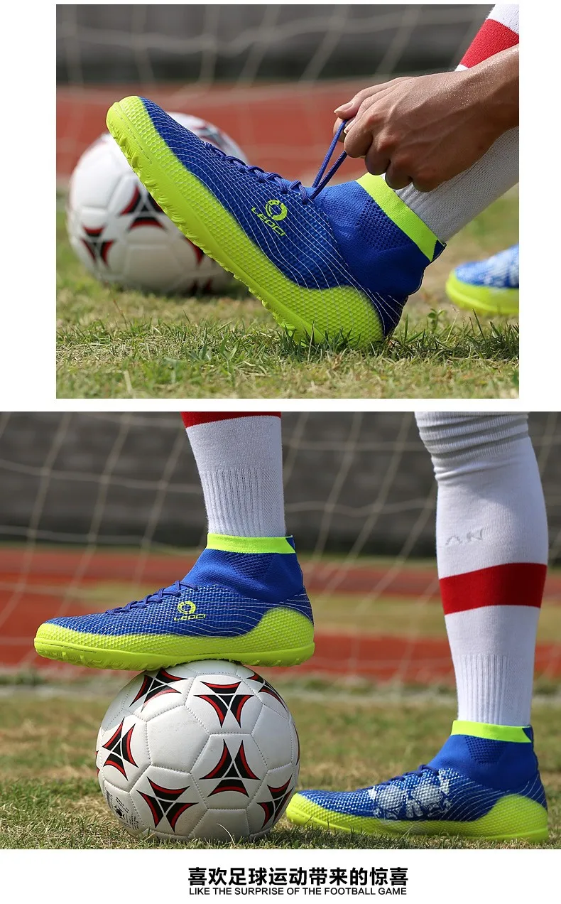 Socone/Новое поступление; футбольная обувь для мальчиков и детей; большие размеры; профессиональная обувь для футбола; мужские тренировочные кроссовки; Zapatillas