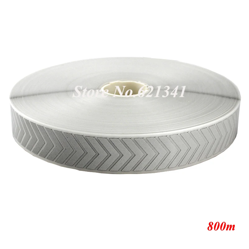 Wholesale High Visibility Safely Silver Reflective Tape Iron On Fabric Clothes Heat Transfer