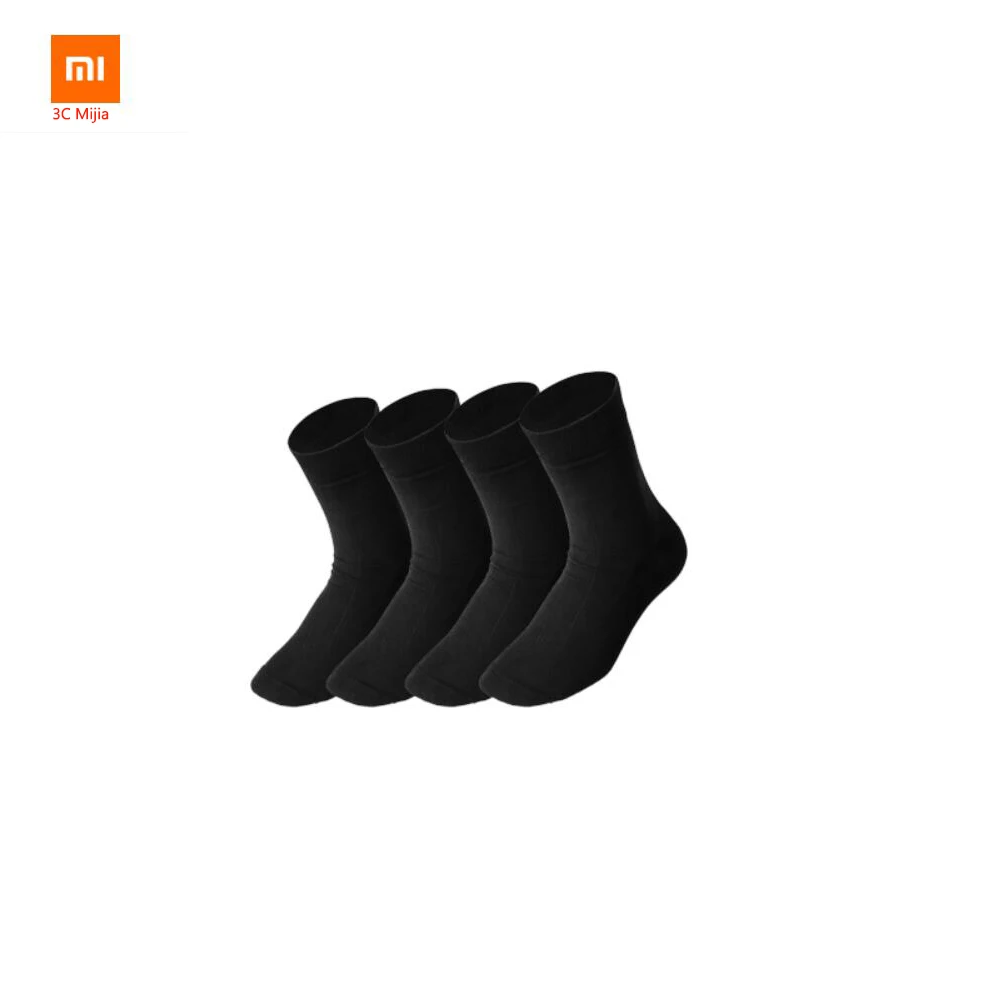 

4pairs Socks Xiaomi Youpin 365WEAR Spring And Summer Thin Breathable Soft Gentleman Socks Black Good Quality