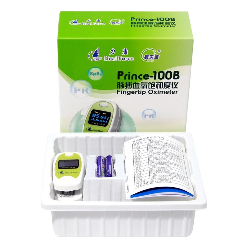 Oxímetro de Pulso Monitor de Saturação de Oxigênio Detectar do Índice de Perfusão Heal Force Oled Dedo Sangue Médica & Bolsa Spo2 Pulsação no 13 de pulso & bolsa spo2 taxa de