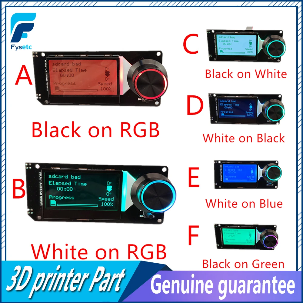 ЖК дисплей mini 12864 MINI12864 смарт 128x64 5 В поддержка Marlin DIY для SKR со sd картой деталей 3D