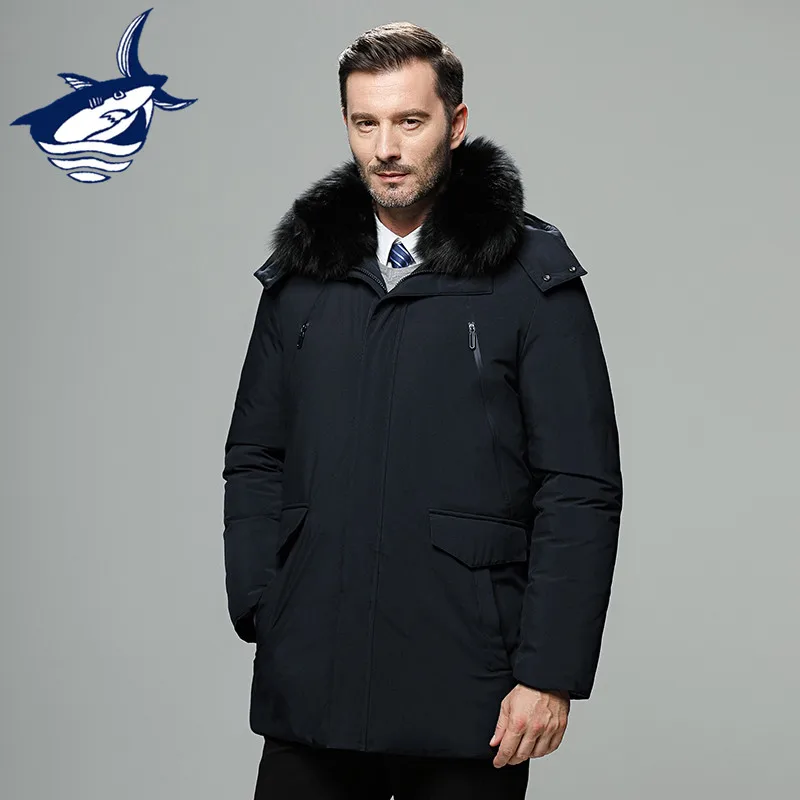 Men's winter jackets thick warm 90% white duck down jacket Russia winter coat men waterproof men's windbreakers overcoat 5XL Men's winter jackets thick warm 90% white duck down jacket Russia winter coat men waterproof men's windbreakers overcoat 5XL
