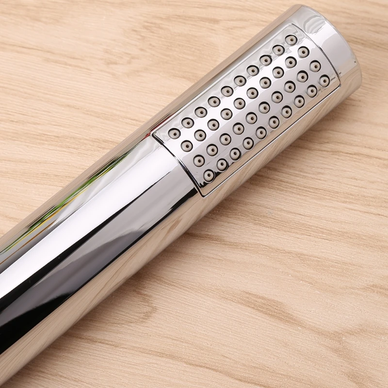 Shower Head Pressurized Water-Saving Hand-held Shower Head Stick Made Of ABS Straight Threads Bathroom Accessories R06