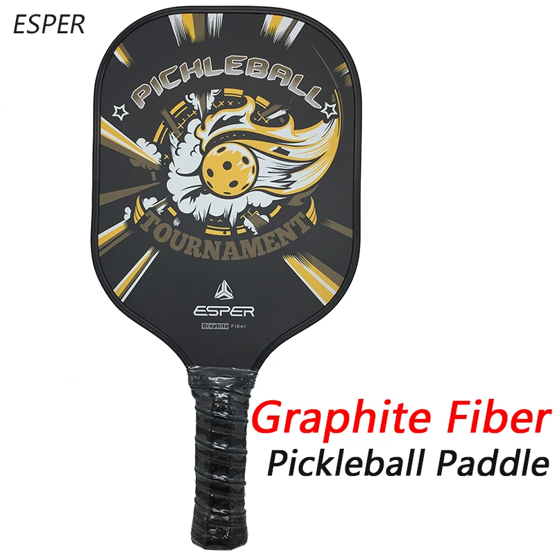 

High Quality Pickleball Paddle Graphite Carbon Fiber Face Racquet Nomex Honeycomb Light weight Powerfull For Professional