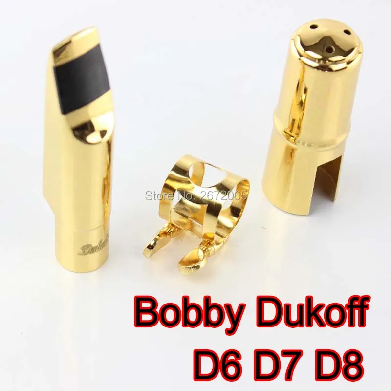 Bobby Dukoff Professionele Metalen Sopraan Saxofoon Mondstuk D6 D7 D8