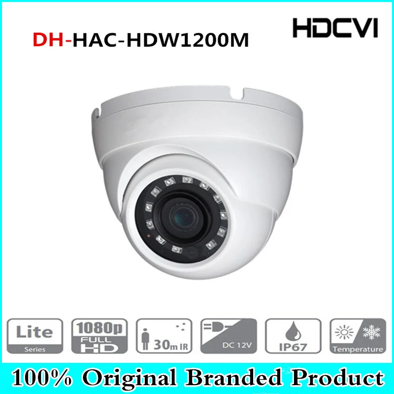 

DH Wholesale english version 2MP 1080P HDCVI HAC-HDW1200M HDCVI IR Eyeball Camera Smart DH-HAC-HDW1200M