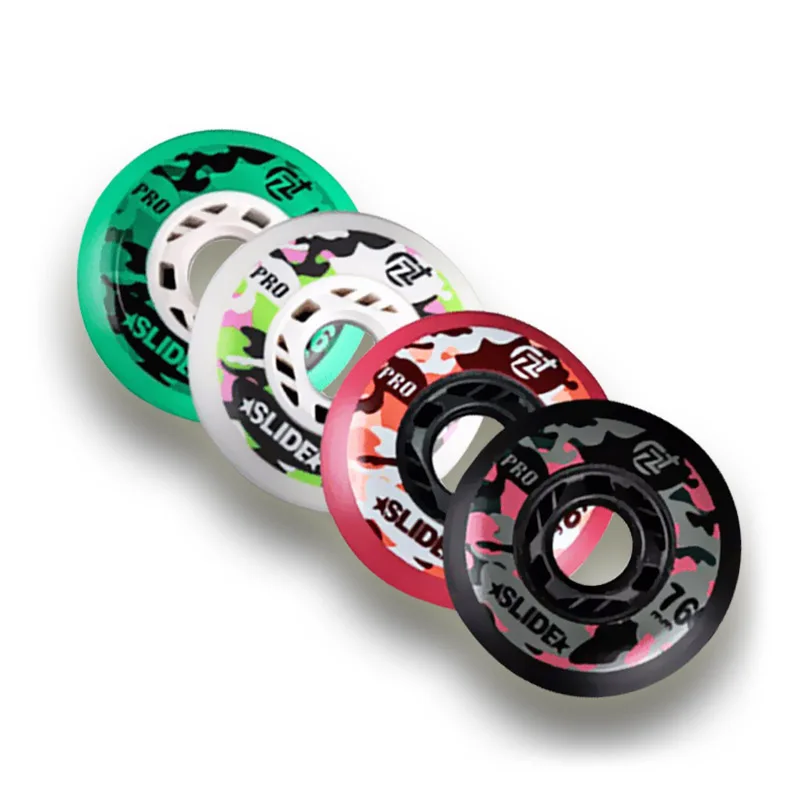 

Original FZ Slide Inline Roller Skates Wheels 72 76 80mm Slide Slalom Free Skating Wheels For SEBA Japy Powerslide Patins I40