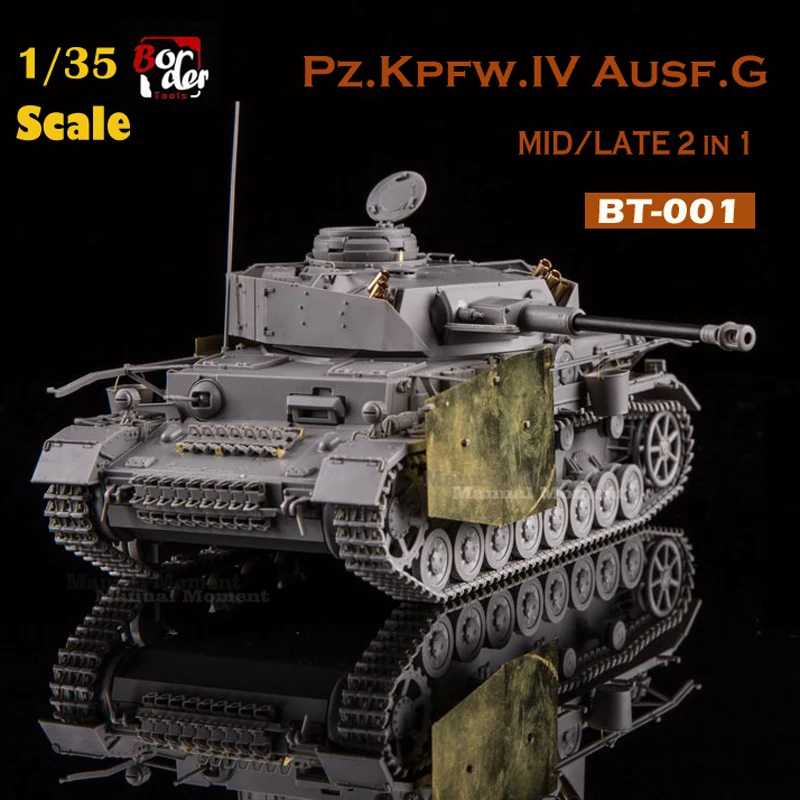 1/35 масштаб Второй мировой войны немецкий средний танк Sd. Kfz.161 Pz. Kpfw. IV Ausf. G MID/LATE 2 в 1 модель сборки