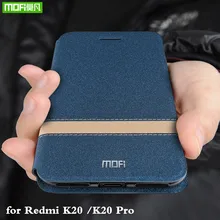 MOFi для Red mi K20 Pro Чехол Xiao mi K20 чехол для mi K20 pro Чехол Флип Xio mi корпус ТПУ из искусственной кожи мягкая силиконовая подставка