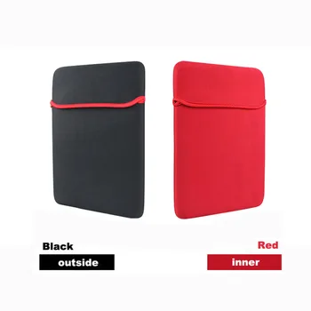 

Dual Sided/Color (Black & Red) Laptop/Notebook/PC/Tablet Waterproof Protective Case for size from 7inch- 15inch