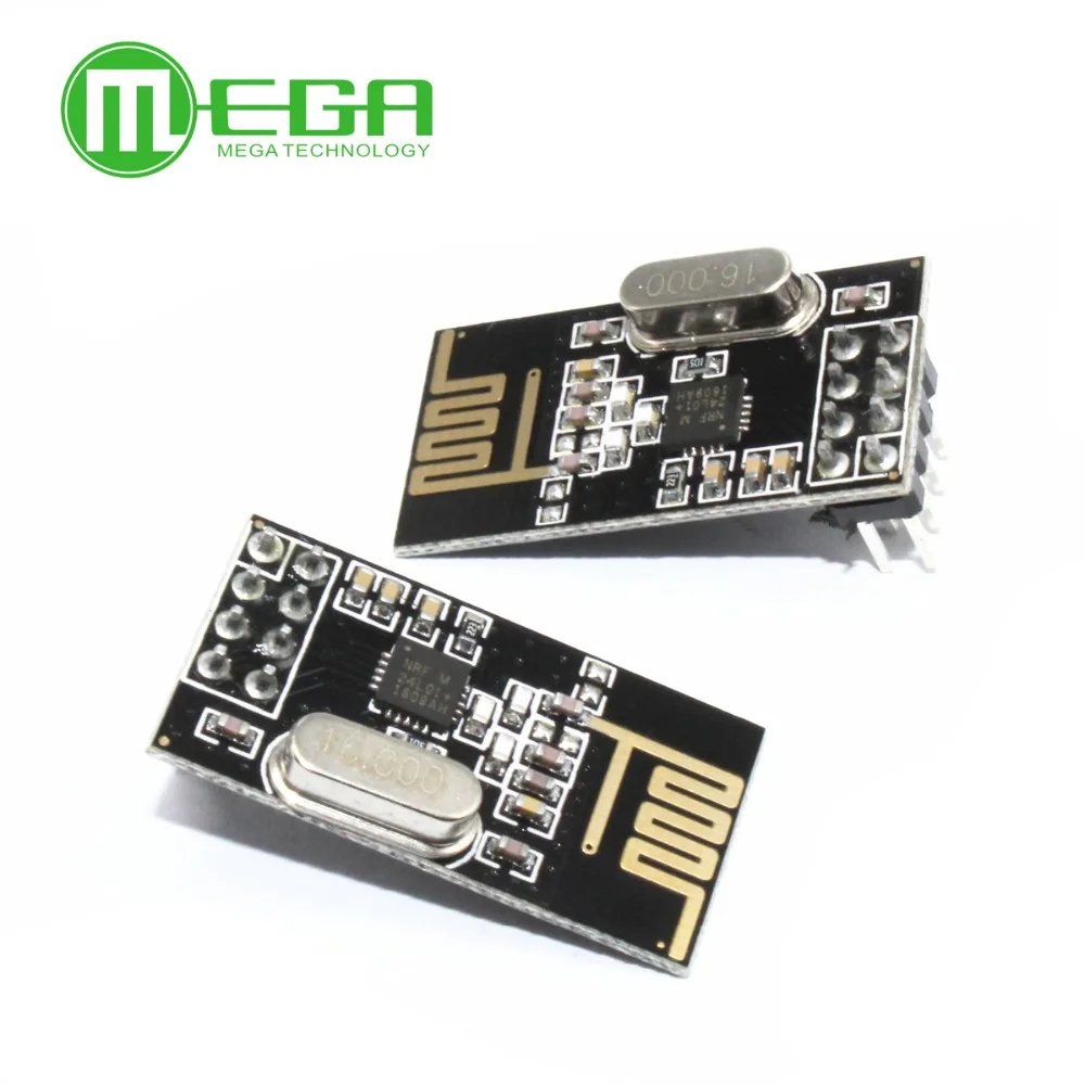 

10Pcs NRF24L01 NRF24L01+ Wireless Module 2.4G Wireless Communication Module Upgrade Module