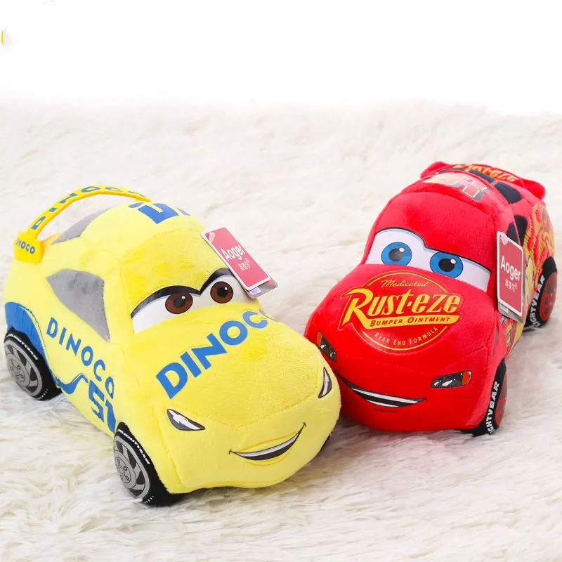 Машинки Дисней игрушки для детей Pixar Lightning McQueening плюшевые безопасный pp чучело из