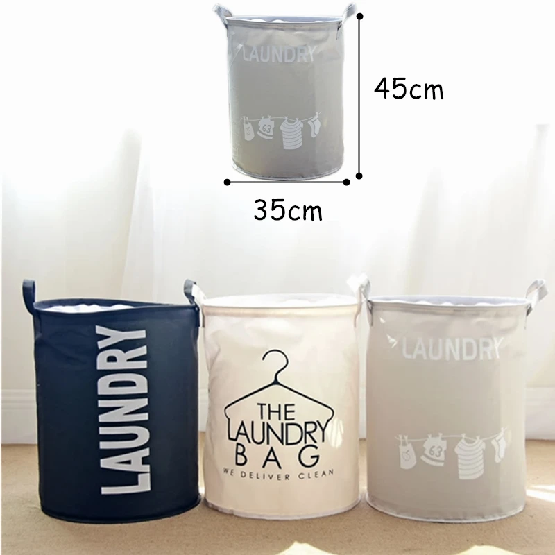 LRAOZOYM سلة الغسيل تخزين الرباط أكياس اللعب الملابس المنظم سعة كبيرة حقيبة الغسيل مع مقابض 45*35 CM LR213 LRAOZOYM سلة الغسيل تخزين الرباط أكياس اللعب الملابس المنظم سعة كبيرة حقيبة الغسيل مع مقابض 45*35 CM LR213