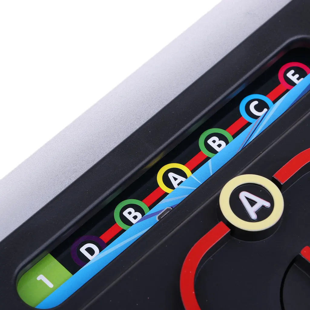 64 Levels 3D Subway Labyrinth Puzzles Game Brain Teaser for Kids Logic Thinking Training Toy