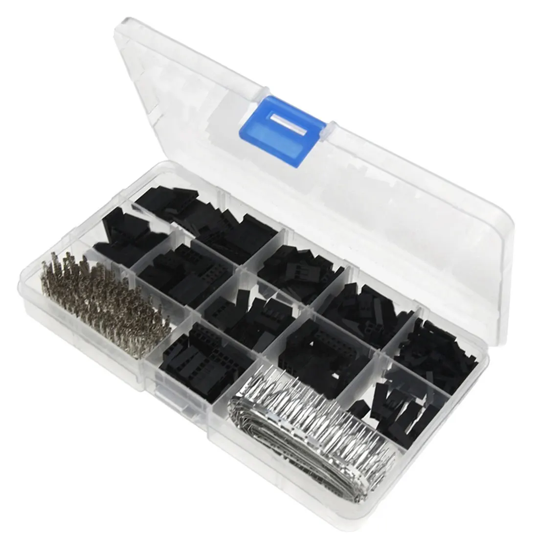 Etmakit 620pcs Wire Cable Jumper Pin Header Connector Housing Kit Male