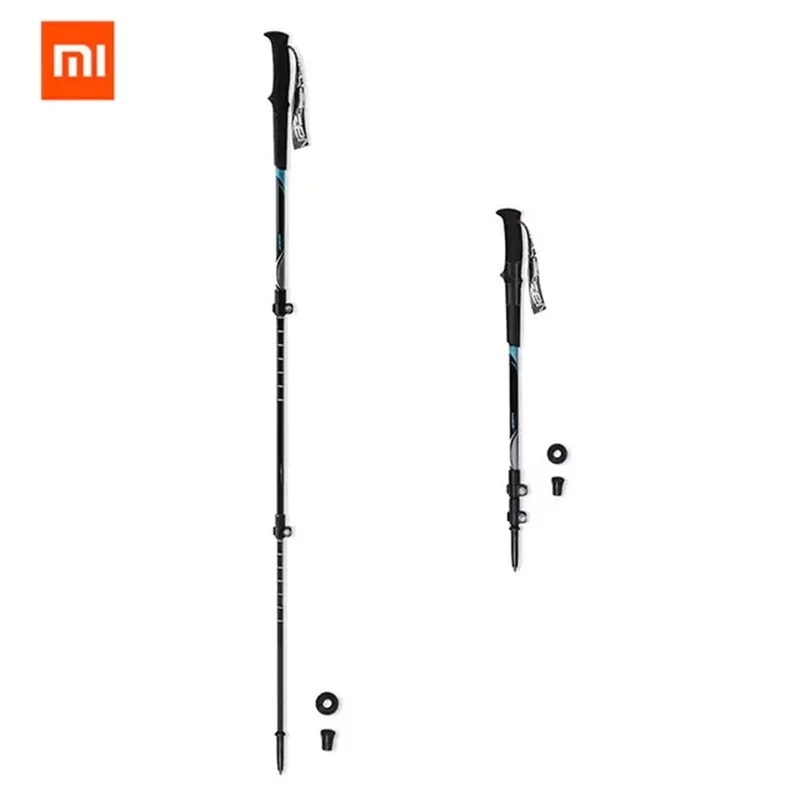 

Xiaomi Zaofeng Alpanstock Pole Climbing Stick Ultralight Folding Telescopic light Weight High Strength