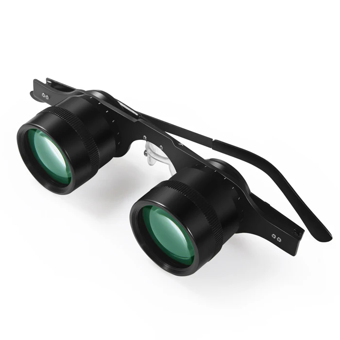 BIJIA 10x34 New Portable Glass Style Telescope 10x Magnifier  Hiking Binoculars for hunting Fishing black (5)