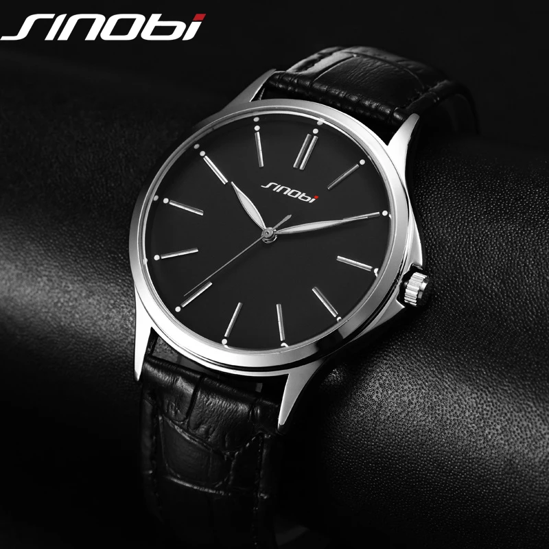 Prix pour Ultra Mince Simple Mode Casual Montre Japon Quartz Hommes D'affaires Gentleman tendance Bracelet en cuir Montre-Bracelet Classique SINOBI 2017 Prix pour Ultra Mince Simple Mode Casual Montre Japon Quartz Hommes D'affaires Gentleman tendance Bracelet en cuir Montre-Bracelet Classique SINOBI 2017