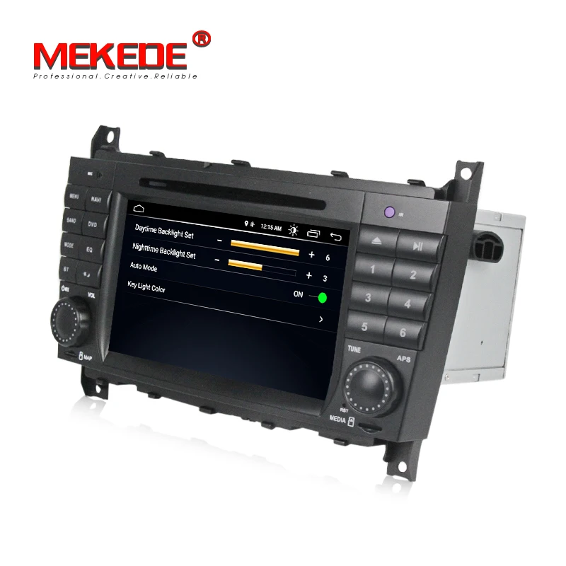 Cheap Hot selling!Mekede android8.1 Car multimedia car gps dvd player for Mercedes Benz Sprinter C Class W203 C200 Viano Vito CLK W209 2