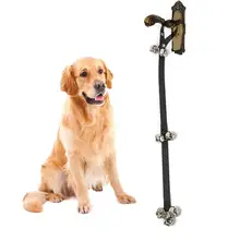 Нейлоновая тренировочная веревка с дверными колокольчиками для собак