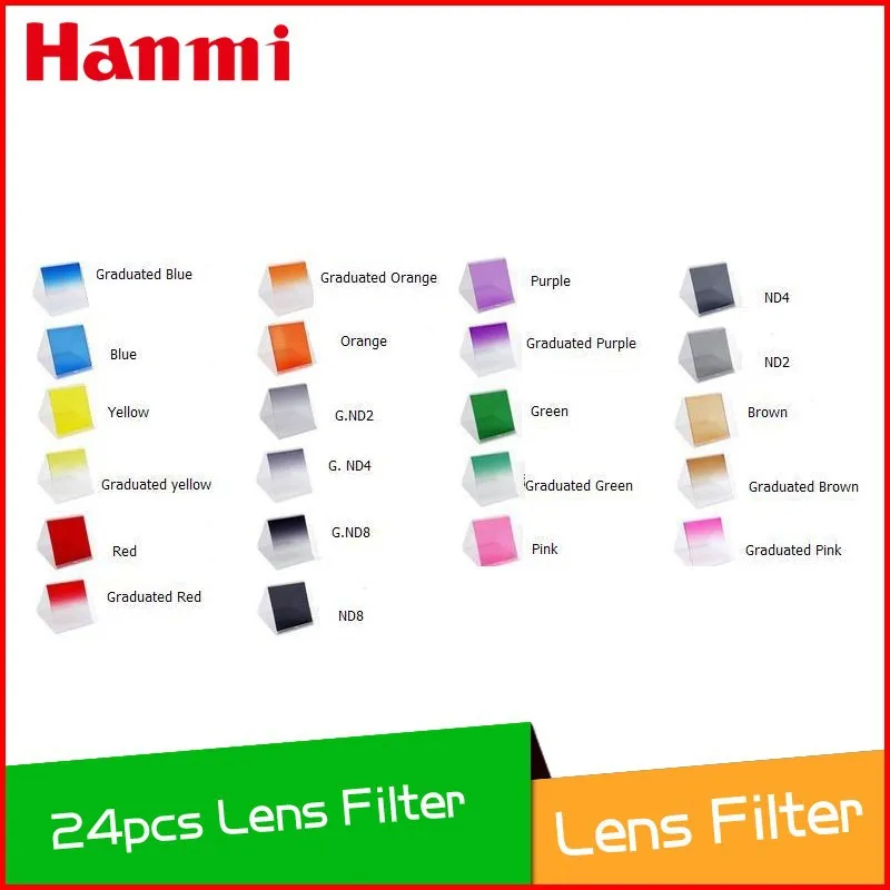 24pcs Lens Filter