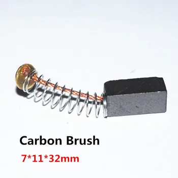 

Carbon Brush 7*11*32mm for Cleaner brush ,FREE SHIPPING 5Pairs