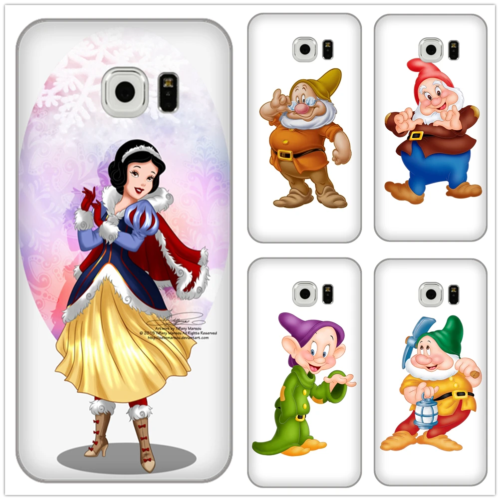 

Snow White and the Seven Dwarfs cell phone case cover for Samsung Galaxy S9 S7 edge PLUS S8 S6 S5 S4 S3 MINI Note 2 3 4 5 8