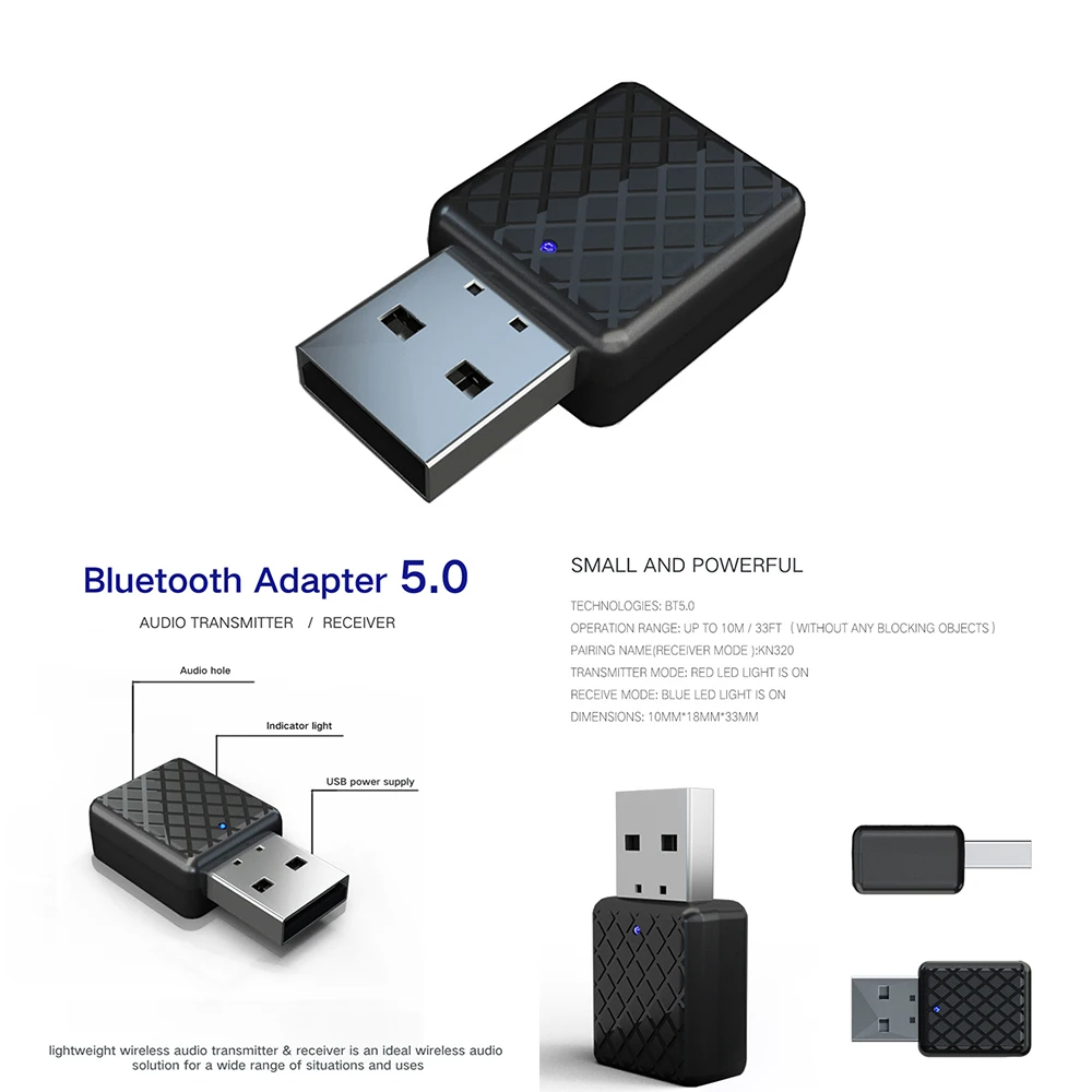 Мини Bluetooth приемник-адаптер 3,5 мм разъем Aux высокоскоростной беспроводной Bluetooth приемник комплект адаптер для Автомобильная Колонка авто