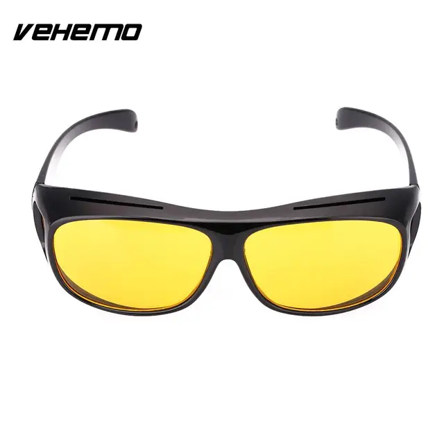 HD Yellow Lens Sunglasses Night Vision UV400 Glasses For Drivers Men