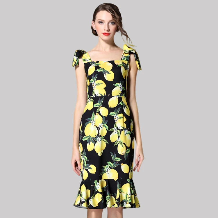 Lemon dress for women Clearance