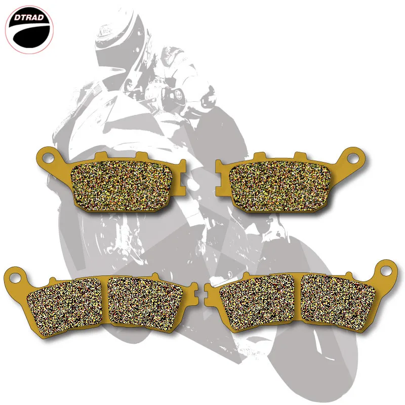 Мотоцикл тормозные колодки спереди + сзади для Honda CBF 500 04-07 NC 700 11-13 Integra самокат VT 1300