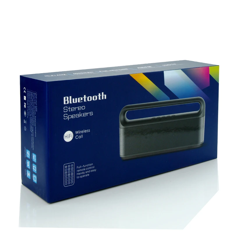 Портативный динамик Bluetooth Hi Fi Mp3 беспроводной/проводной аудио PN 01 TF беспроводной