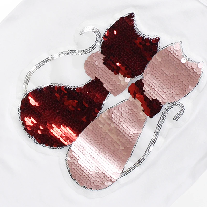 Double-Sided-Sequin-Flash-Glitter-T-Shirts-For-Girls-Sequins-T-Shirt-Girls-Cartoon-Cat-Kids-Tshirt-Summer-Teen-Clothes-For-Girls-1
