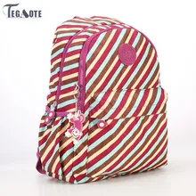 TEGAOTE маленький рюкзак для девочки-подростка, женский рюкзак, повседневные нейлоновые рюкзаки Kipled, женские водонепроницаемые школьные сумки