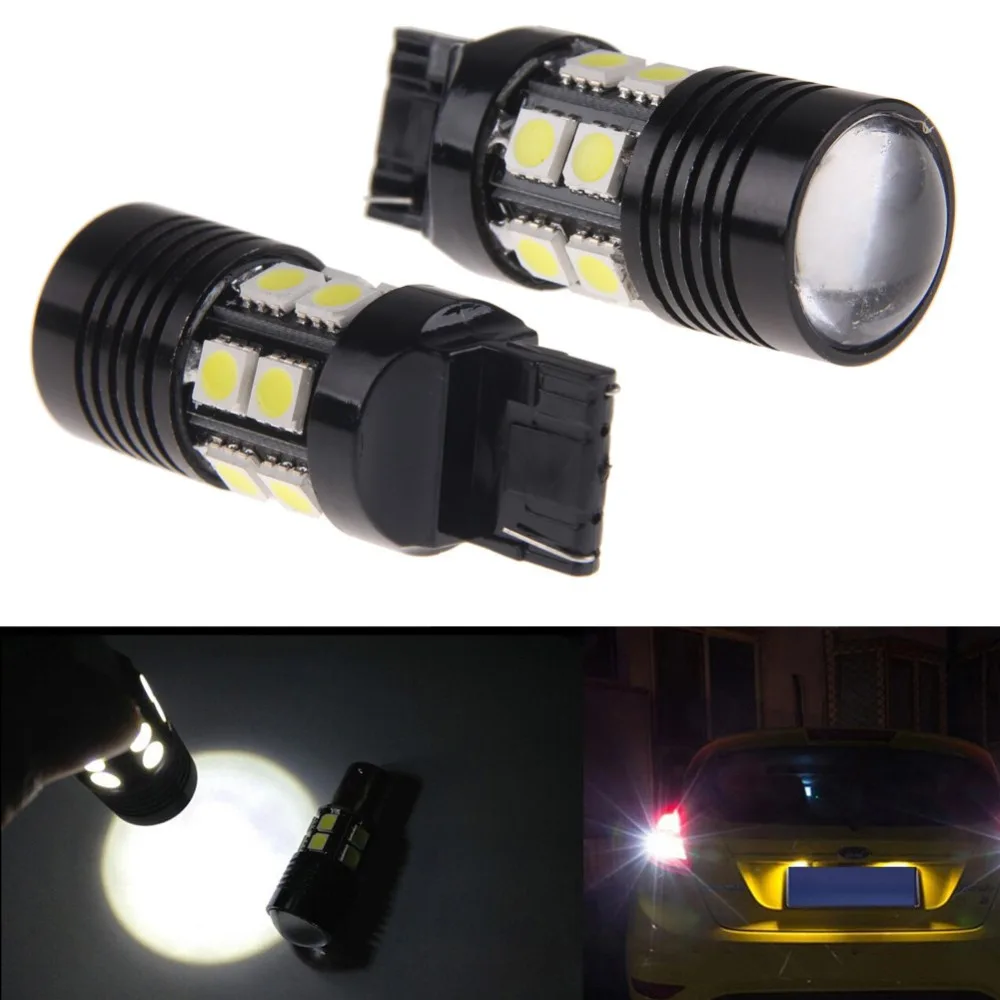 1 шт. белый 7440 992A W21W 12SMD высокой яркости светодиодные лампы резервные задние