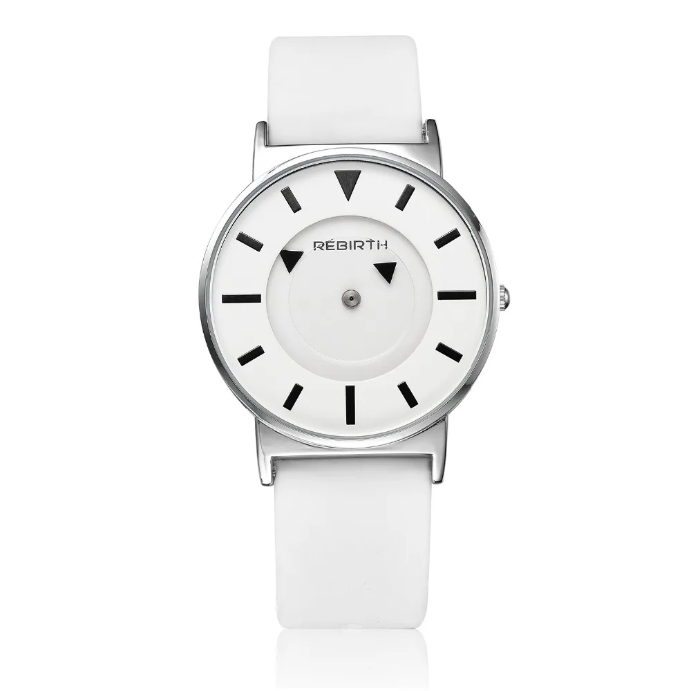 

REBIRTH Fashion Man Women Luxury Lover Lady Casual Clock Male Female Stylish Business Military Wrist Quartz Sport Watch 035
