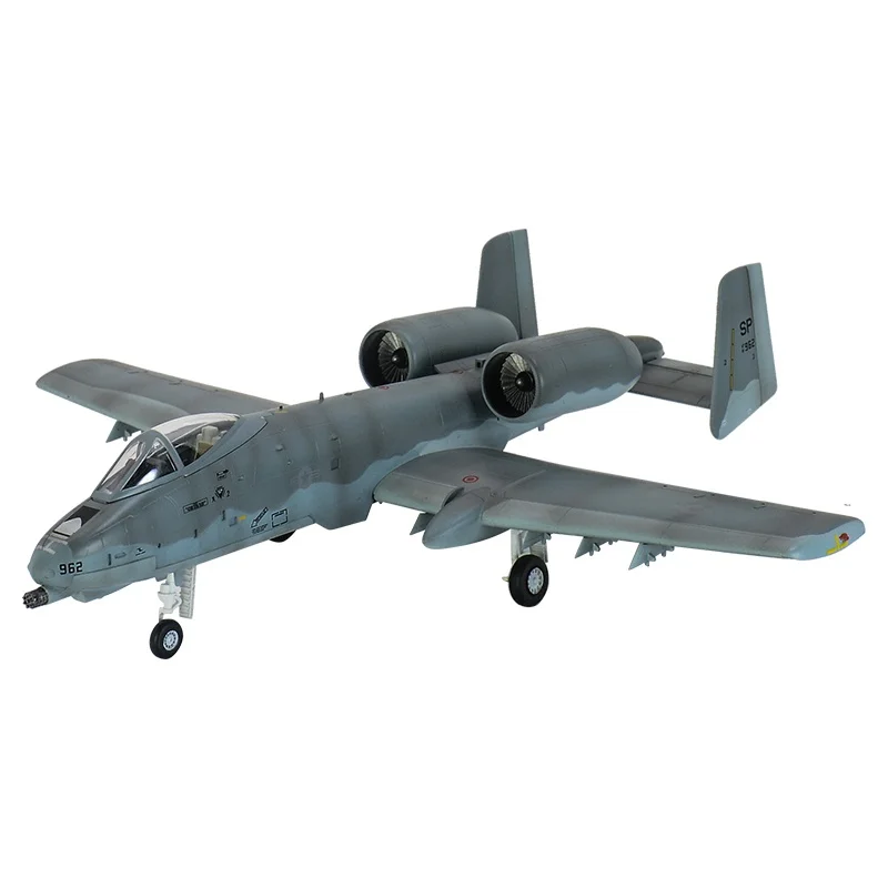 1:72 scale pre-built A-10A jet hog Thunderbolt II Warthog A-10A aircraft collectible hobby finished plastic model