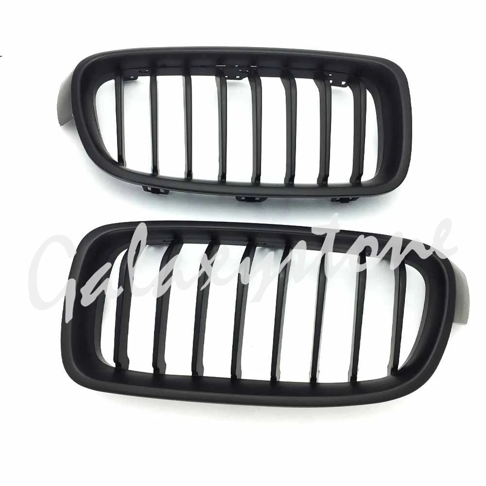 

Matte Black Front Kidney Grilles For BMW F30 F35 3Series 320i 328i 335i 2012-2015