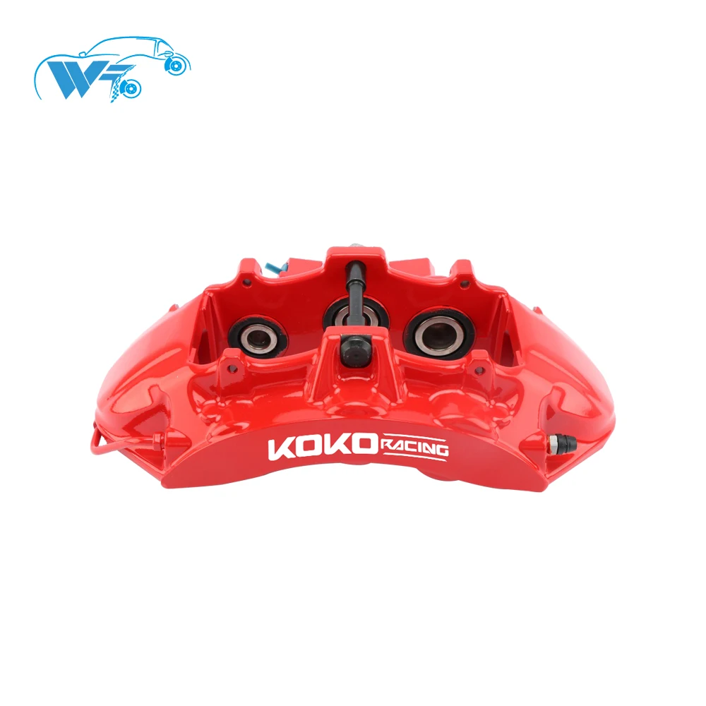 KOKO Racing car аксессуары обновления мощный тормозной суппорт 6 горшок 355*32 мм тормозного диска 19 дюймов переднее колесо для Гольф mk4 2002
