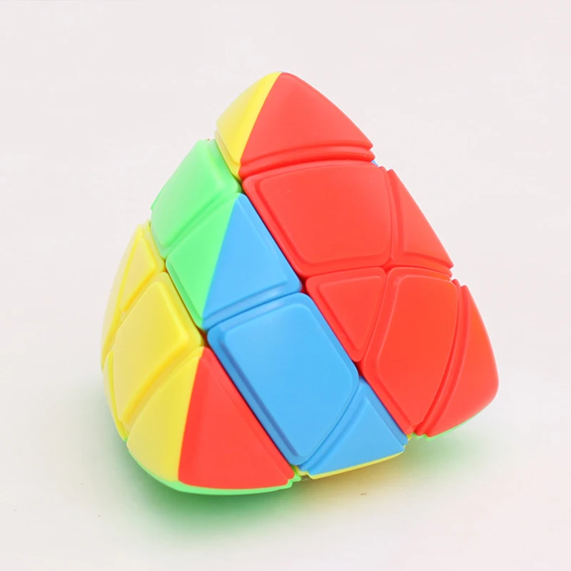 YJ YongJun выпуклая Пирамидка 3x3 Magic Cube Puzzle Профессиональный Скорость игровые кубики весело игрушка для обучения подарки для Для детей