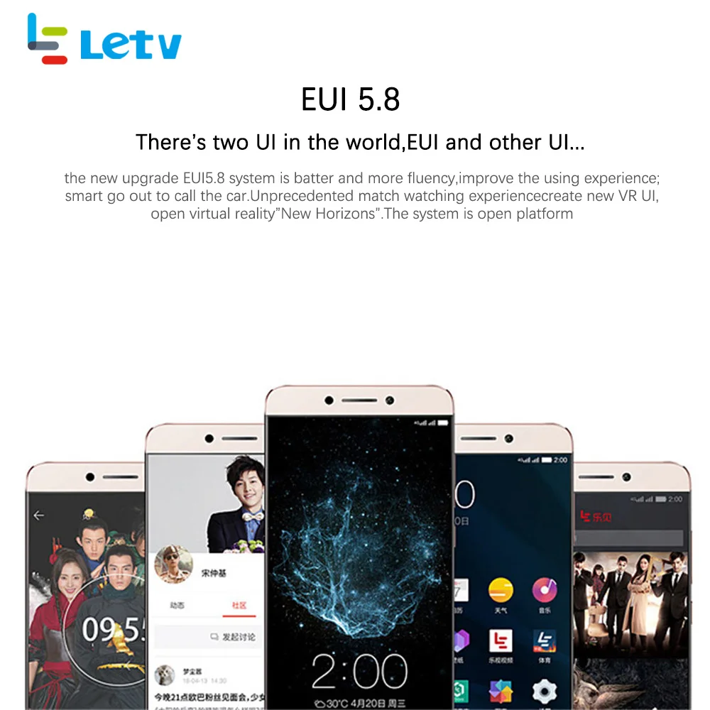 Original LeEco Letv S3 X522 Le2 X526 X520 3GB RAM 32GB/64GB Snapdragon 652 Smartphone 5.5 Inch Octa Core 3000mAh 4G Mobile Phone