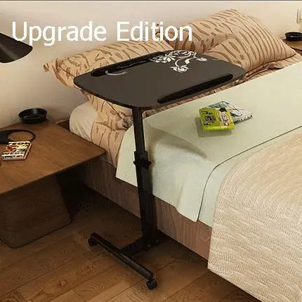 Высокое качество регулируемая высота над-кровать стол ноутбук тележка компьютерный стол офисный ноутбук компьютерные столы - Цвет: 14