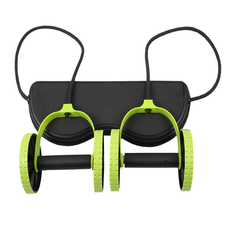 

Ab Roller Wheel Muscle Fitness Trainer Abdominal Stretch Resistance Pull Rope Ab Arm Leg Exercise Multi-functional Gym Equipment