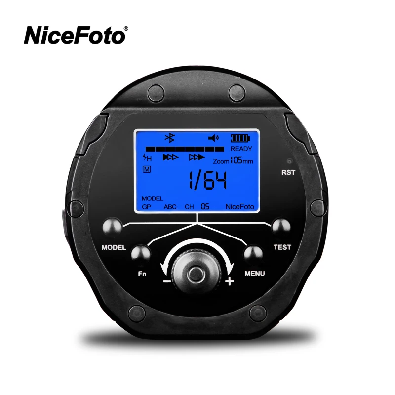 NiceFoto TTL RQ800C 2 4G Беспроводная студийная вспышка GN78 HSS 1/8000S высокоскоростная lite с