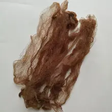 30 шт. коричневая невидимая маленькая сетка 20 дюймов растягивающаяся длина для укладки волос сетка для ухода за волосами