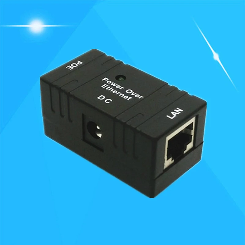 RJ45 Инжектор PoE Splitter Мощность over ethernet switch Адаптеры питания для PoE IP Камера настенное крепление