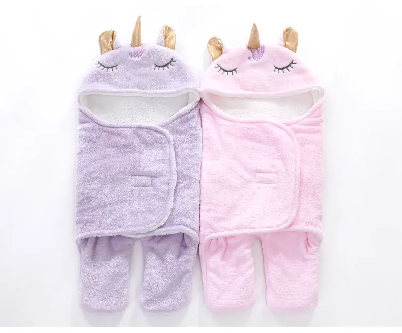 Хлопковые спальные мешки для новорожденных, теплые спальные мешки для детей