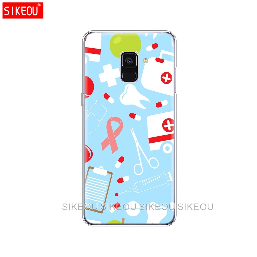 Силиконовый чехол для телефона Samsung Galaxy A6 A8 2018 A3 A310 A5 A510 A7 2016 2017 медсестры доктора
